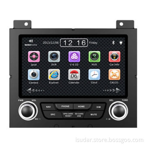 Car GPS system for Fiat Viaggio, GPS/BT/CD/MP3/DVD/USB, with 8-inch TFT monitor